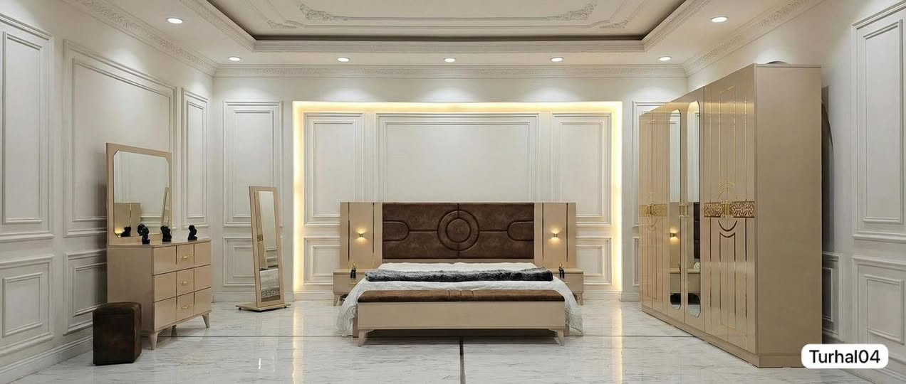 💰 **السعر نقداً: 850 فقط**
💳 **السعر بالتقسيط: 1,100**
القسط : 66 الف فقط 

✨ غرف نوم تركية موديل حديث – فخامة وجودة عالية ✨

اختار من بين موديلاتنا المميزة:
🌟 Turhal04 – بيج دافئ بلمسات بنية ف
🌟 Zile05 – لون داكن فاخر لعشاق التميز

🔹 خشب متين عالي الجودة
🔹 تشطيب راقٍ وتفاصيل دقيقة
🔹 خزائن واسعة مع مرايا عصرية
🔹 إضاءة LED مخفية تضيف لمسة فخامة

✅ ضمان 5 مرات شد وفتح – تحمل ممتاز وجودة مضمونة

📍 العنوان: رمادي–تاميم–شارع النخيل–مقابل المحطة النخيل

📩 للحجز والاستفسار يرجى زيارة الجمعيه
🚚 الكمية محدودة – سارع بالحجز قبل نفاذ الكمية!


**إذا كنت صاحب هذا الإعلان وتريد حذفه لأي سبب، رجاءا أرسل رسالة إلى الدعم الفني**