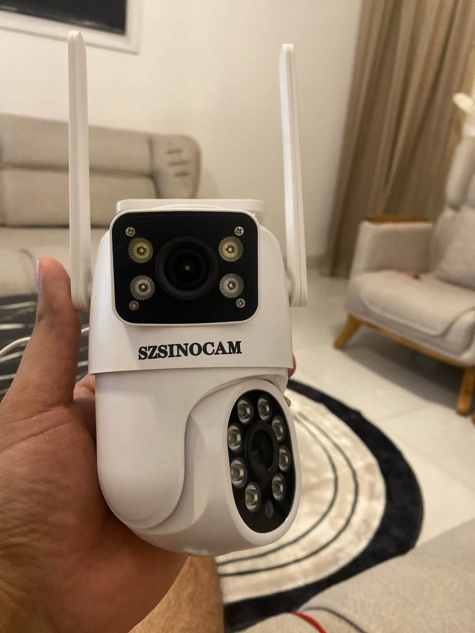 � كاميرا مراقبة WiFi خارجية مزدوجة العدسة (Dual Lens)

✅ دقة Full HD 1080P
✅ رؤية ليلية ملونة
✅ تحكم كامل من الموبايل
✅ صوت ثنائي الاتجاه (سماعة + مايك)
✅ كشف الحركة مع تنبيه فوري
✅ تدعم كارت ذاكرة حتى 128GB
✅ مقاومة للماء والغبار (IP66)
✅ تأتي مع الكارتونة وجميع الملحقات
✅تتبع الأشخاص تلقائياً 

💰 السعر: ( 45 )
📞 للاستفسار والمراسلة: (***********)
