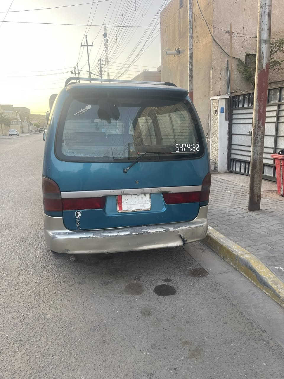 كية بريجو1998 مصبوغة   رقم بغداد مشروع وطني سكني بصرة سيارة بيها بعد ملاحضات قليل  حدادة نص عمر سعر 48بيها مجال لطيبين رقم ***********  وتساب
