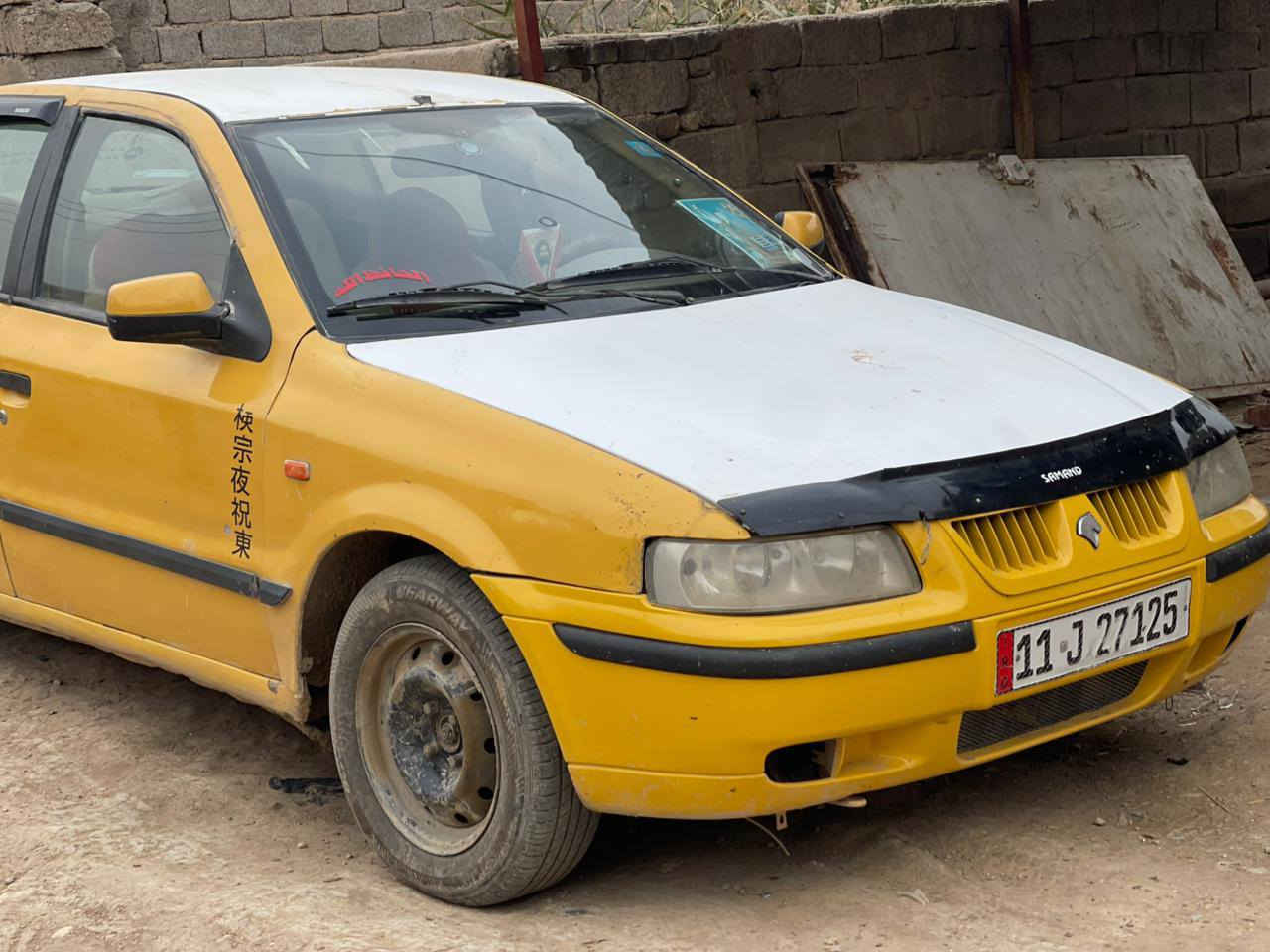 سياره سمند للبيع موديل 10 رقمه انكليزي سنويه ل 26 كهربائه شغال والتبريد شغال بل 28 وبيه مجال مكانه الكوت الرقم ***********
