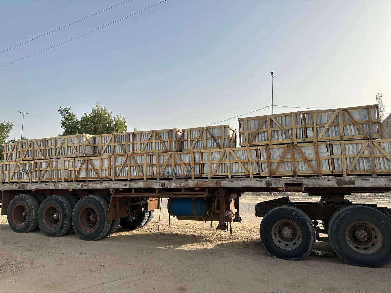 _تحيه_طيبه_زبائننا_الكرام
⚫ نعلن عن تجهيز معرض المنار #_المرمر الايراني ذو مواصفات عالية  الجودة 💯
⬅️ملاحظة يوجد خدمة توصيل لكل المحافظات وبأسعار حسب الكميه 
⬅️النوع مرمر ايراني نيريز درجه  
⚫ السمك -18/ سم والقياس 30*60 
🟢سارعو بالحجز قبل نفاذالكميه 
⚫ مستعدون لتجهيز المشاريع الحكومية والأهلية والمكاتب في جميع المحافظات وبأسعار الجمله مناسبة جدا 
 السعر 💵12,500/ 

العنوان كربلاء المقدسه
للحجز والاستفسار مراسلة الصفحة أو الاتصال على الارقم*********** 
 معرض المنار للمرمر والبورسلين والبايات
