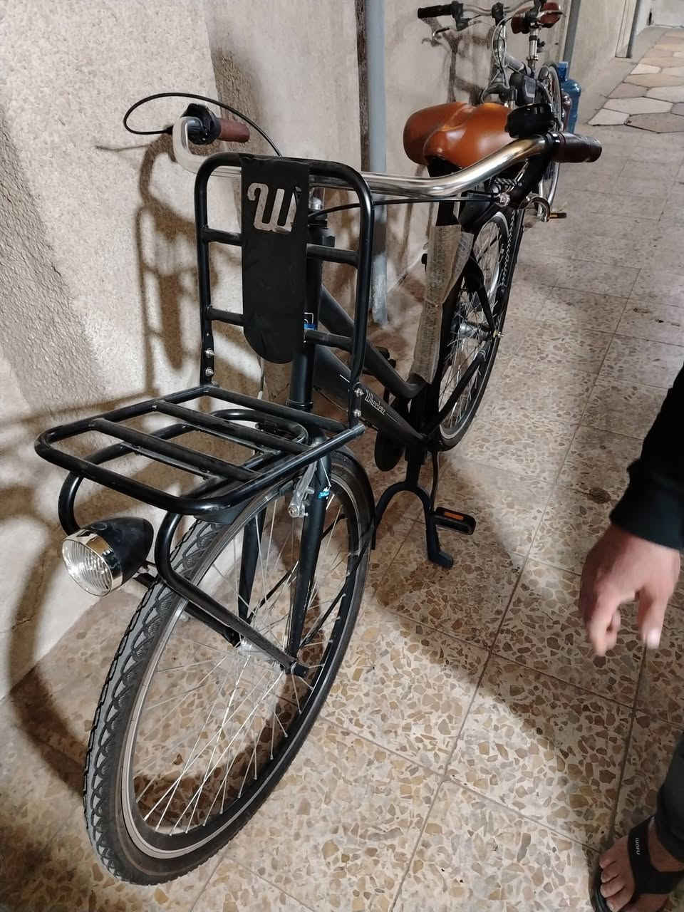 السلام عليكم بايسكل Wheelenz
هولندي للبيع البايسكل جديد السعر 450وبي مجال العنوان حي اور ٦٠٠ الرقم***********
