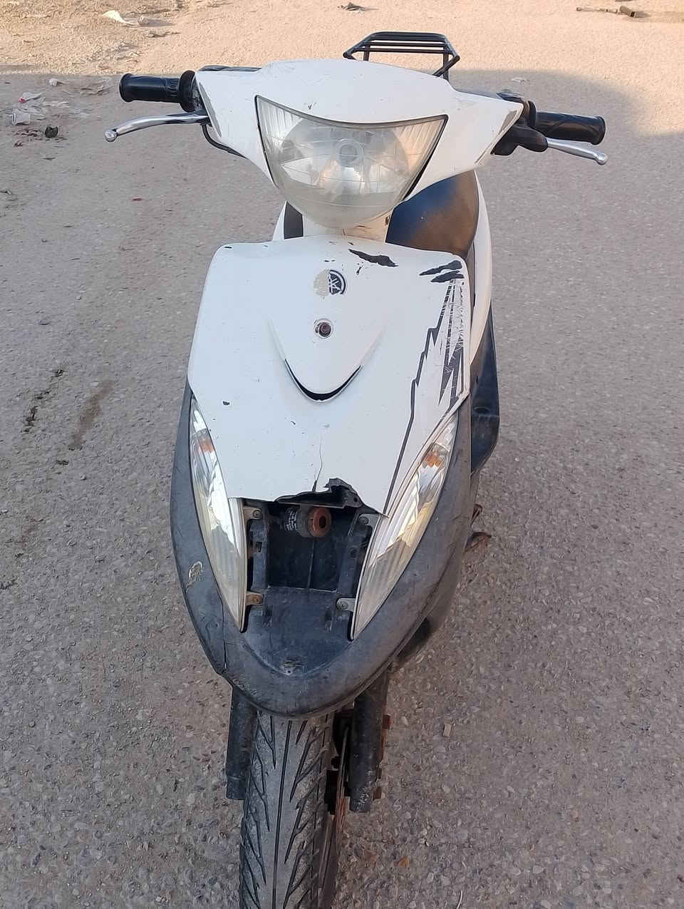 سلام عليكم دراجه ماكس عدله مفتوحه مره وحده شرط الفحص دراجه خير من لله كله شغال سلف هندر اعداد 
تايرات جدد السعر 550
مكاني ناصريه مركز 
***********
