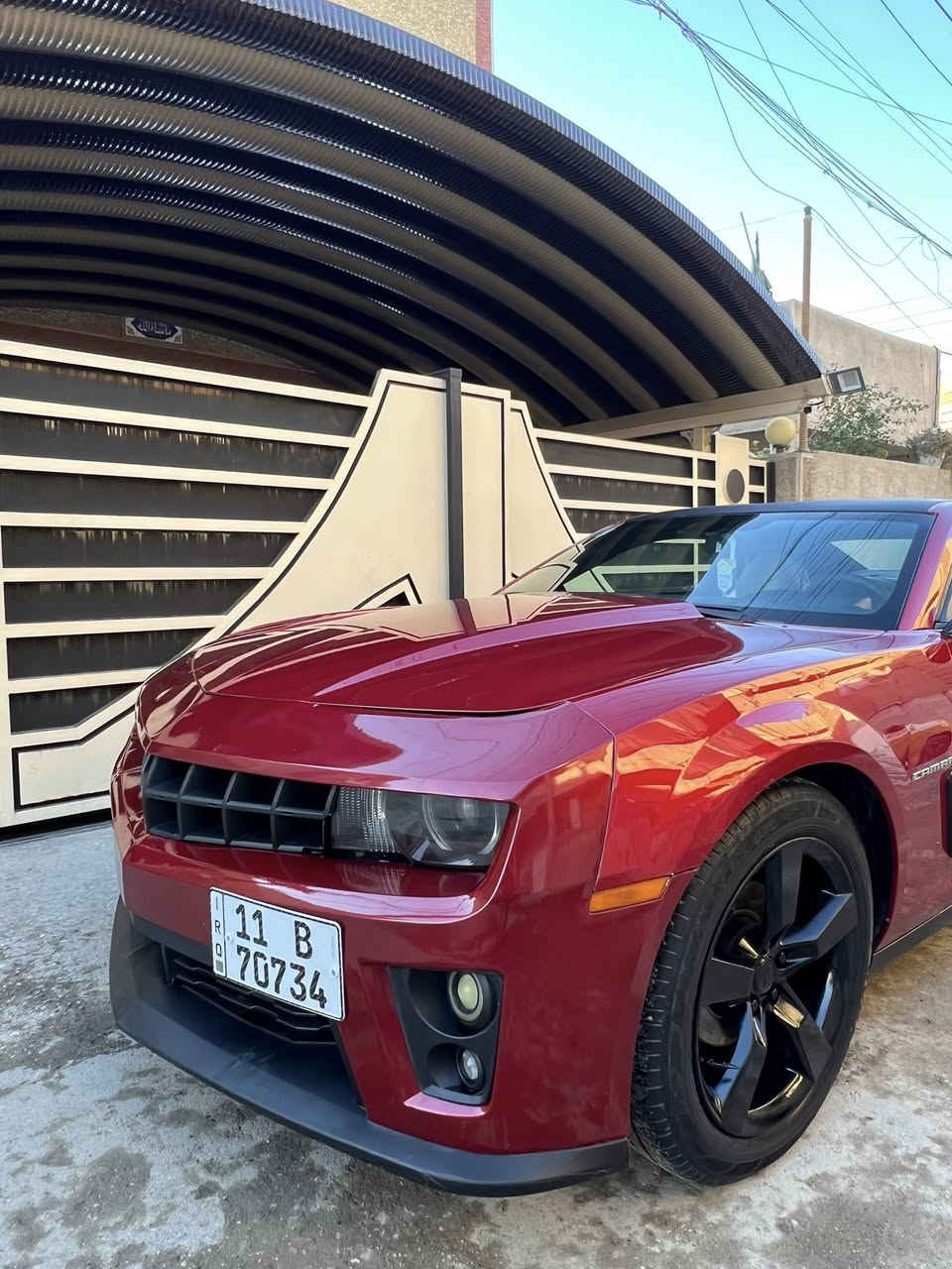 سلام عليكمم ...

اعلا مواصفات بالكمارو عدا الفتحه
السياره كلش نظيفه 
موديل ٢٠١٢
ماشيه ٨٠
كير مكينه ممفتوحات بلاديات 
بجم كبس بدون حادث امامي 
محرك ٦ سلندر 
لون ماروني
داتا شو 
تشغيل عن بعد 
كيجات اصليه 
كراسي كهرباء
تحكمات ستيرن 
شاشه اعطال 
صدر امامي خلفي نظيف 
سستم صوت 
دمام بالدشبول
شفتات سرعه 
ويل ٢٠
بجم زنون 
السياره كلش مميزه ونظيفه  
مكان السياره بغداد الجديده 
سعر السياره ٩٥ ورقه

*********** واتس
