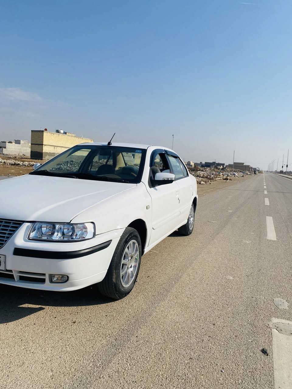 السلام عليكم سمند موديل 12 السيارة جديدة مابيهة صبغ تبريد شغال رقمهة ديالى نكليزي مكاني بغداد السعر 48 بيهة مجال رقم ***********
