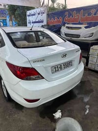 اكسنت خليجي موديل 2013 السياره جديده بيها 3 قطع طبغ بدون دواخل السعر ق...