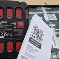 بطاريات بارك سايد موديل 2024 شهر 9 شرط الماني ٤ امبير . سعرها 38 الف ا...