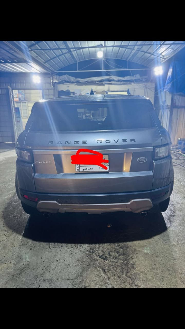 السعر 155$ قفل
رانج روڤر  ايڤوك 17
اللون رصاصي غامق مائل على سواد
الرقم بغداد خصوصي 
المواصفات /كشنات جلد كهربائي 
تدفئى كشنات امامي 
تحكم ستيرن 
نوعين انضمه قياده 
شاشه متوسطه 
سايد بريك اوتو 
حساسات امامي خلفي 
المري نقطه عمياء 
تبريد تحكم منفصل 
علامه الرانج اضائه عند فتح الباب 
ماشيه 58 ميل 
حادث جاملغ وبنيد 
ادامه عامه للسياره 
للتواصل ***********
