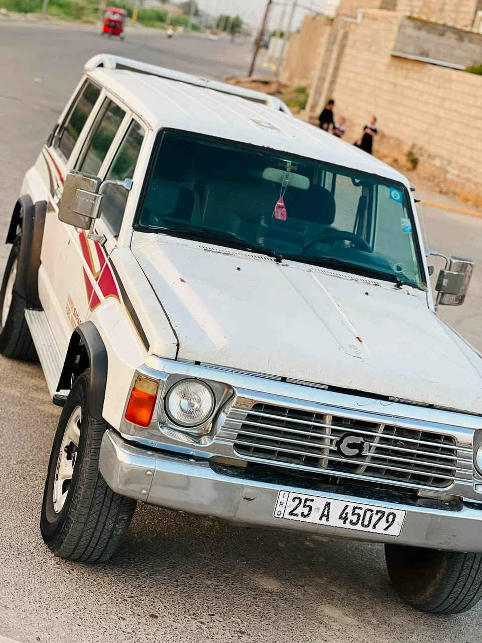 سلام عليكم اخوان سياره للبيع نيسان باترول 1995 تدفئه تبريد شغال رقم كركوك مشروع وطني هزه ما ساقطه بعدها مكينه بانزين ٤٢٠٠ لا صرف لا تبخير  سياره بسمي شرط التحويل السعر 60 ورقه وبيها مجال قليل العنوان ديالى بلدروز ***********
