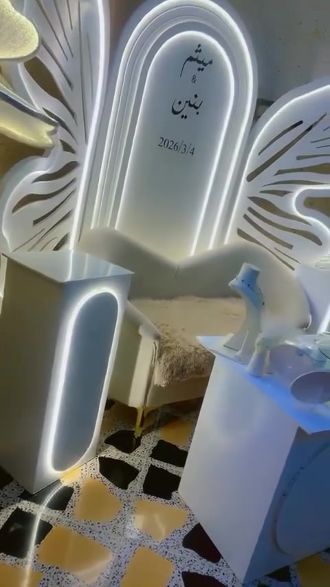 كوشات ريمه بالعروض🤭متوفر جادر ابيض مشيه زلم 
استفسار خاص او عن رقم***********
متوفر موسيقه ايضا♥️️
الألبومات عرسان واحد سبع البور  بادارة:عداي🫅
متوفر كوشات أعراس خطوبه حنه مهر  في مصور الخليج شارع الالف مقابل هاي جكن لو مندي بابا ♥️
حسب طلبكم وحسب ختياركم وحسب تغير تحبون اضافه اولا ومتوفر ملكانه 🫂♥️
بصمات خطوبه 💍💍
وكامل ملحقاتها الكوشه 
متوفر ايضا موسيقه 
كراسي عظم عاج 
ديجي
طبلات 
تصوير عرسان بااحدث الجلسات
