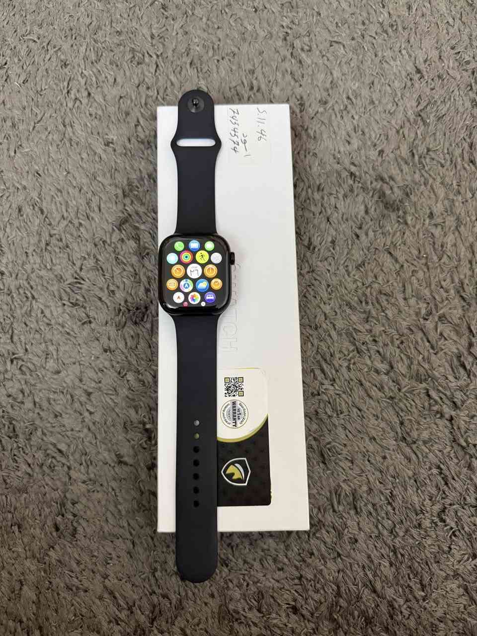 السلام عليكم
للبيع Apple watch الجيل 11 حجم 46 ملحقات كامله 
بطاريه 100 نظافه 100% السعر 475 نهايتها
مكاني شارع فلسطين


**إذا كنت صاحب هذا الإعلان وتريد حذفه لأي سبب، رجاءا أرسل رسالة إلى الدعم الفني**