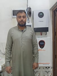 طاقة شمسية • الحويجة • بطارية ٥ كيلوواط