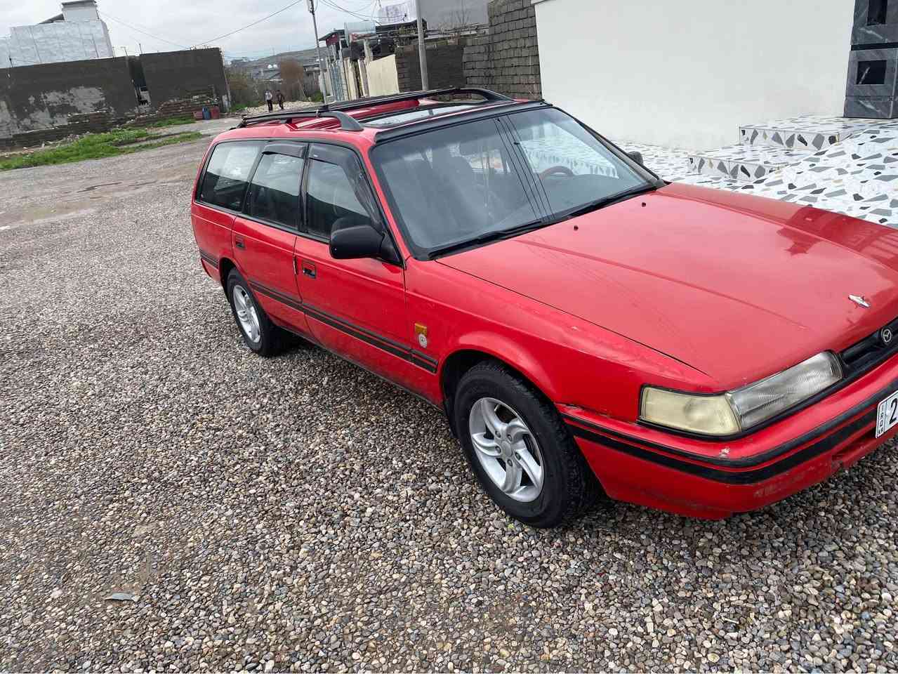 مازدا 626 ستيشن 
رقم دهوك سيارة جاهزة هزة جديدة تقريم جديد سنوية جديدة
طخم امامي خلفي جديد قبل شهرين شديتهم
مكينة كير شرط 
تخم تايرات جدد
السيارة كلش نضيفة 
السعر44 وبي مجال مكان السيارة زاخو 
*********** يوجد واتساب زاخو, دهوك
