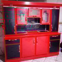 كاونتر قطعتين • ٢م • مستخدم قليل