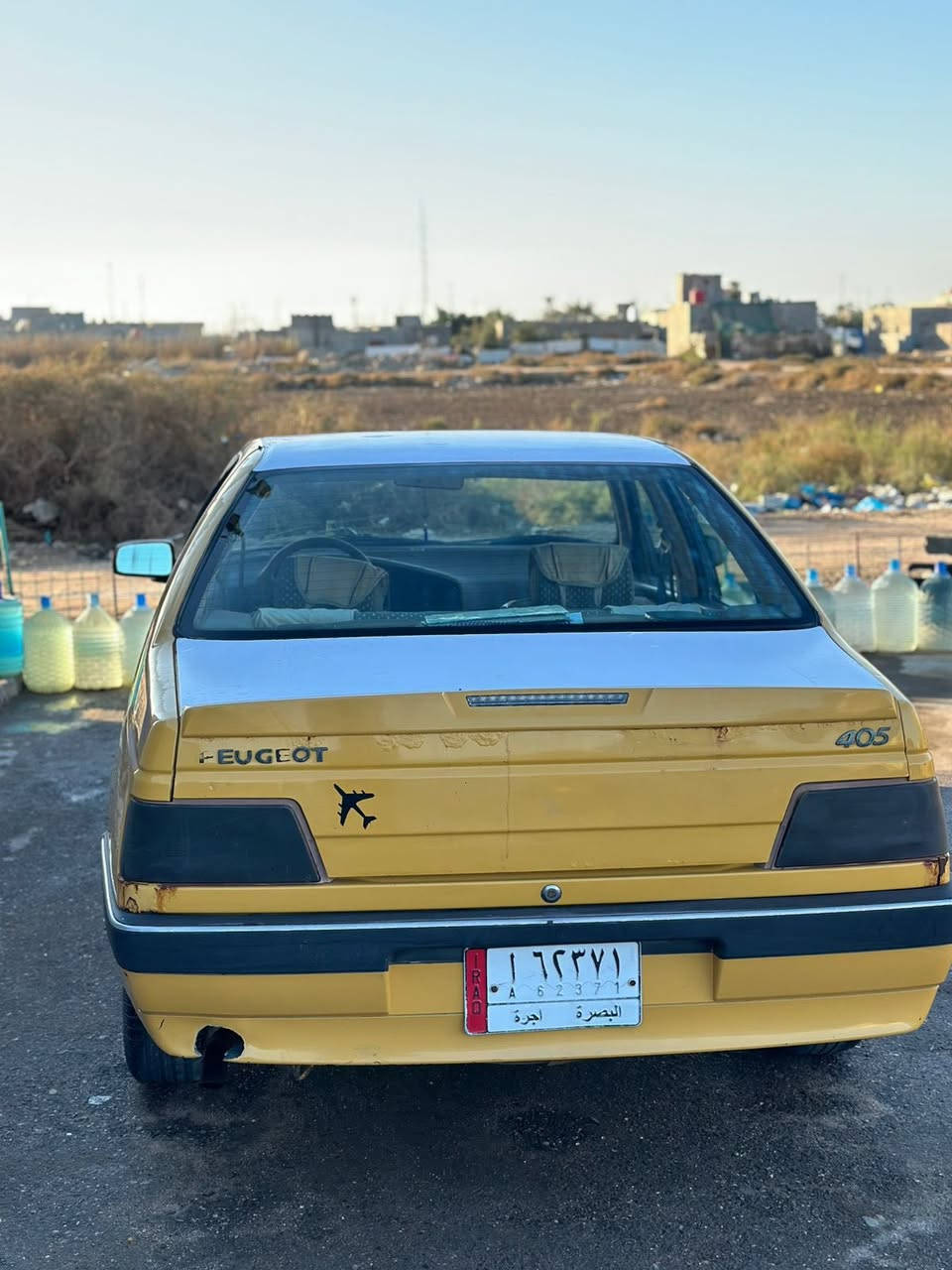 السلام عليكم بيجو ٤٠٥ موديل ٢٠١٦ بسمي سنويه ٢٠٢٨ تنتهي  سياره بيهه ضربه خفيفه بالبنيد وباقي البدي مكفول السعر ٣٣وبيهه مجال بسيط البصرة الجزيرة ***********
