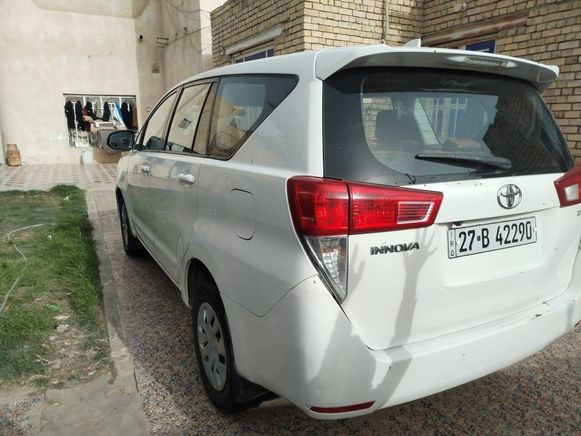 للبيع او المراوس
تيوتا انوفا الموديل 2019 معلايه 2023 

سبعه راكب محرك 2.7 اصل تكسي المطار ومصبوغه جاهزه مابيه كل نقص رقم ذي قار تحويل مباشر 

العنوان قضاء الشطره

السعر 138

***********

***********
