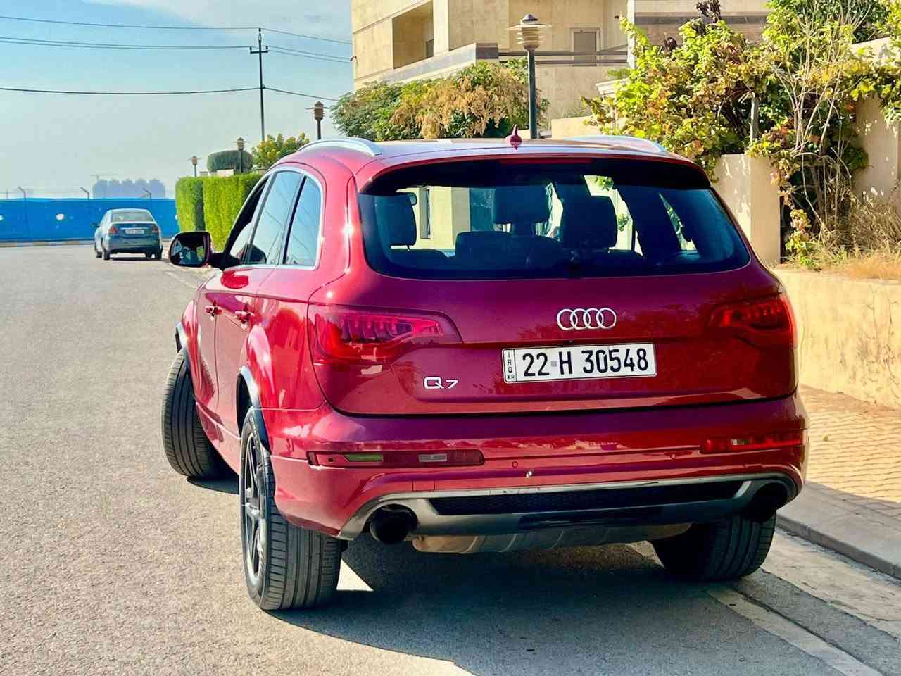 اودي q7 مواصفات s line موديل2012
اودي Q7 فول مواصفات خليجي رقم اربيل سنويه جديده تحويل ثاني يوم 7راكب بانزين 6سلندر 
السعر 130 
للاستفسار الاتصال على ***********
