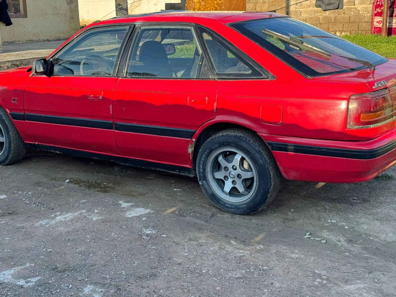 سلام عليكم للبيع مازدا موديل 1991
مصبوقه عام ضرر بجم سنويه ل2028
رقم نينوى 
المحرك المرقوب 8 بخ 
رقم تيلفون ***********
