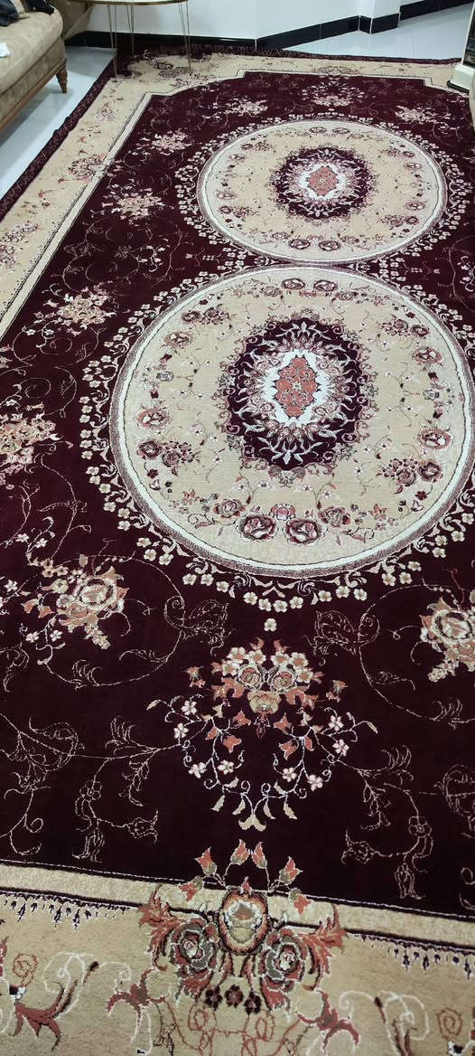 زوالي كاشان الايراني للبيع
________________
حجم الكبير الماروني ( 3 × 6 ) 275 الف 
استخدام قليل 4 اشهر سبب البيع وزنها ثكيل والحجم ما يناسب استقبال البيت الجديد 
________________
الحجم الصغير الاحمر ( 3 × 4 ) 150 الف 
..............
العنوان : النجف شارع المجمعات 
 
للتواصل على الرقم واتساب او اتصال 
***********
