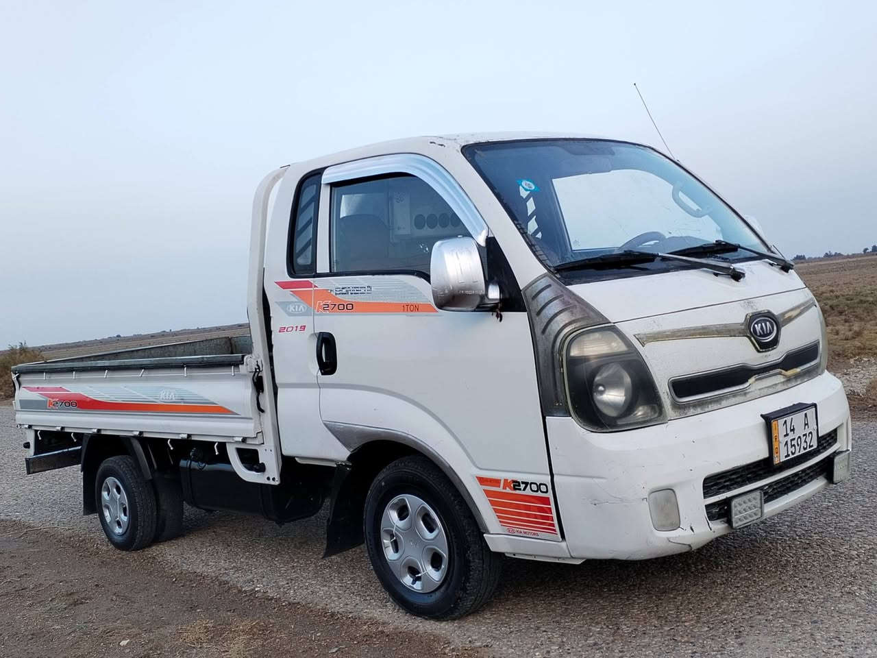 سيارة كيا حمل 2013
لسعر 88
رقم بصره دولي سنويه 2030تبريد ثلج سبلت بيها 
سياره بكيت مانت الله بس اليدور نضيف يخابر ويبشر
رقم بصره نكليزي دولي سنويه 30 مشروع وطني 
سيارة كفالة عامة من الصبغ والتبديل والضربة وحتى البارد
سيارة جديده ما متعوبة 
مكينة مكفولة شرط برغي ما مفتوح بيها   مشروع وطني تحويل مباشر
رقم شاصي واضح جداً
شاصي مكفول 
تبريد وتدفئة كلها شغالة وضع شركة
تخم تاير جديد 
كهربائيات كلها شغالة 
مكان السيارة ناصرية للاستفسار اكثر الاتصال على الرقم
***********
