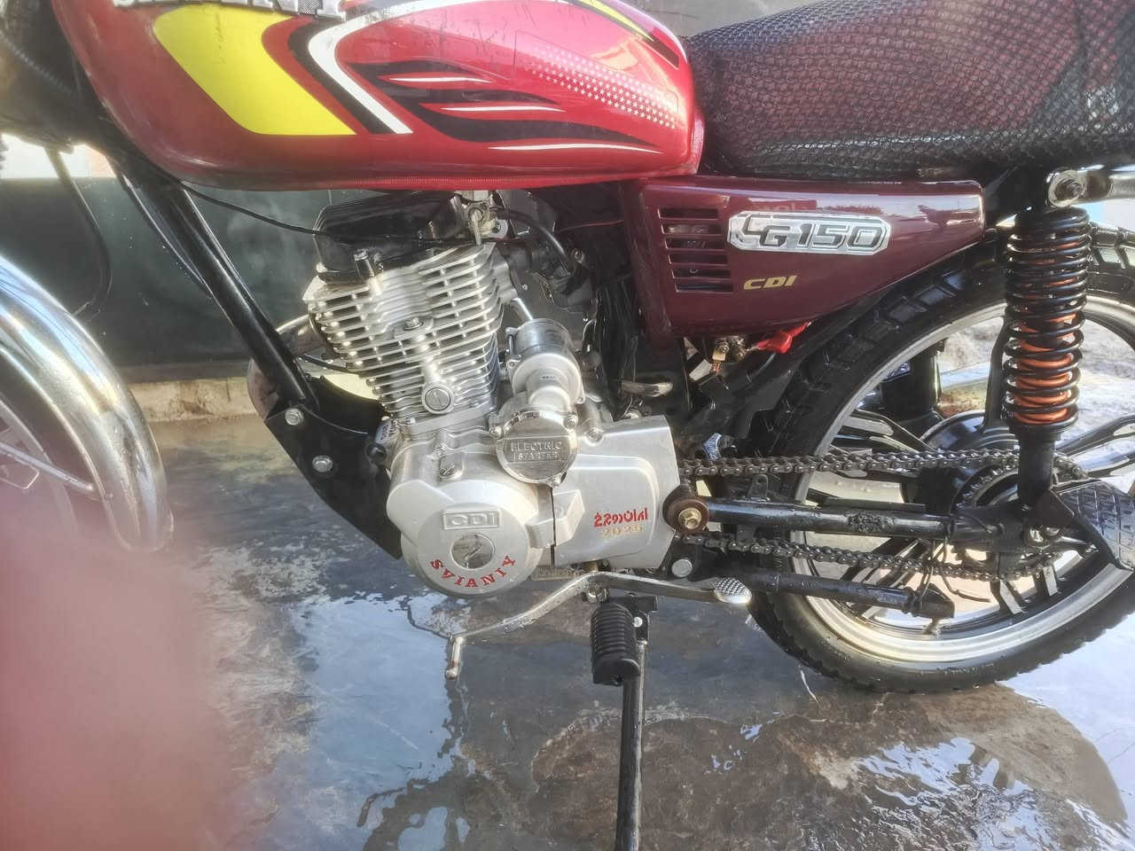 يراني 25 محرك جديد قبل شهرين شاده
دراجه كامله 
بس نقص دشبول 
450الف
بغداد ابو غريب 
***********
شراي يتصل 
متواجد على فيس
