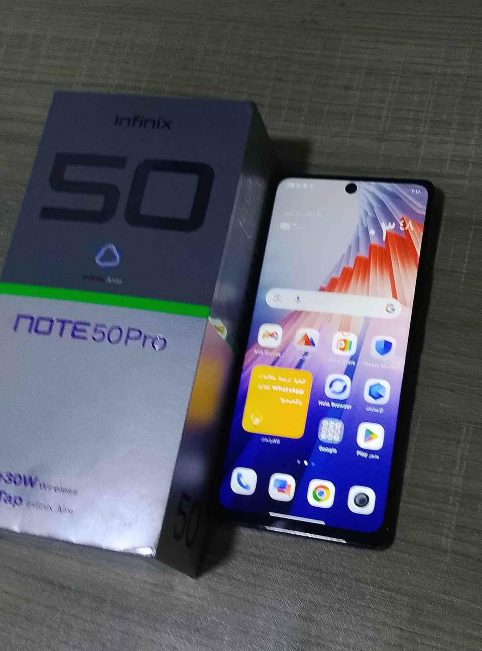 انفنكس نوت 50 pro ذاكرة 256 مستبدل شاشة تجارية فقط لمسها جيد وسريع شرط الفحص يجي ويا كارتونه فقط السعر 275 وبي مجال قليل مكاني البصرة ياسين خريبك ويوجد توصيل داخل البصرة للتواصل واتساب *********** البصرة, العراق
