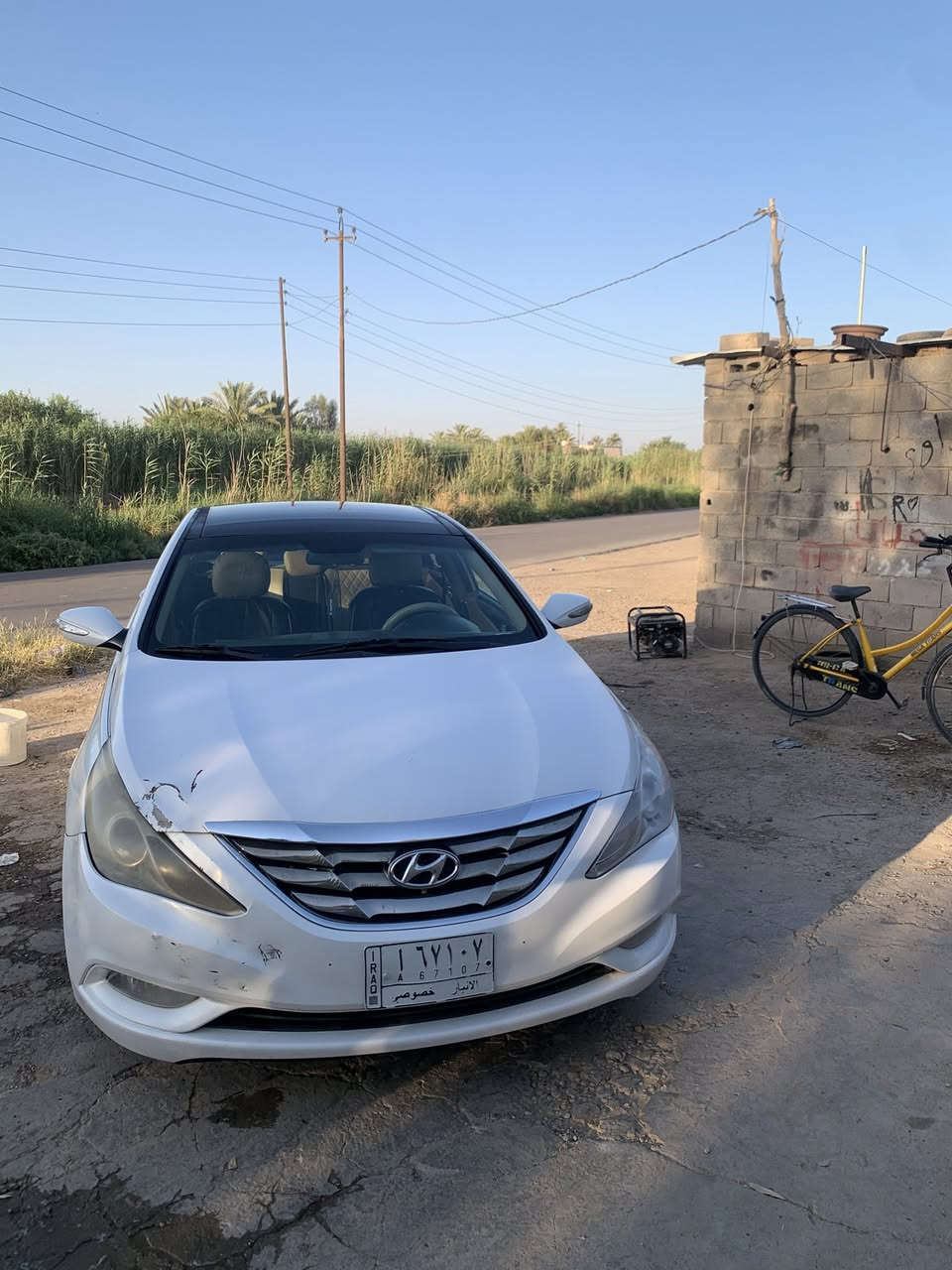 السلام عليكم سوناتا ٢٠١١ خليجي محرك ٢٤٠٠ دوش محرك كير خير من الله رقم انبار بيها طخات بسيطه دواخل مكفول لاشاصي ولا لغد  مكاني بغداد ٩٥ وبيها مجال رقمي.  ***********
