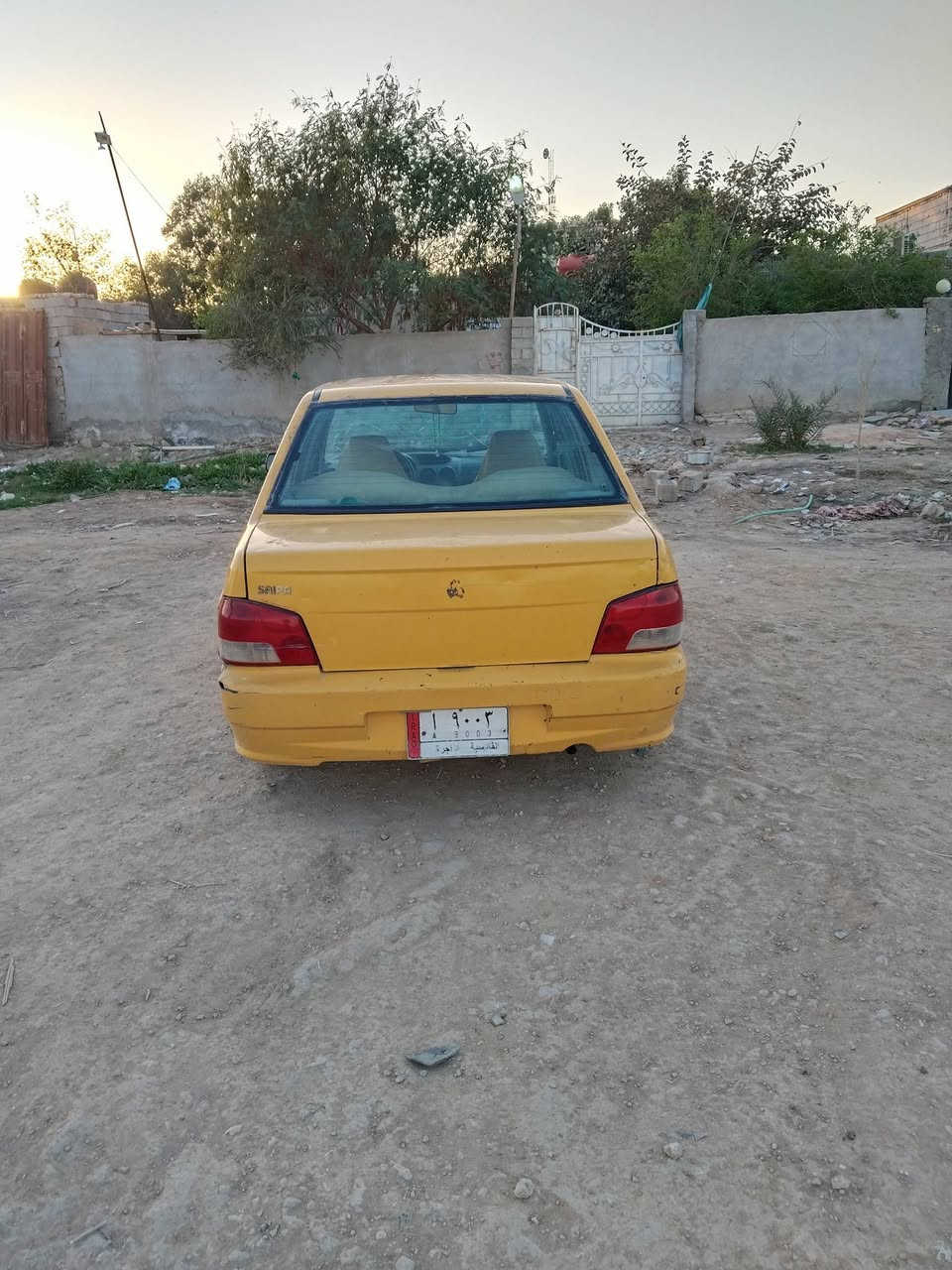 السلام عليكم سايبه للبيع موديل ١٣ مكينه جديده وكير جدير وضفيره جديده وتخم تايرات جدد وباتري جديد وسلف جديد ربع ماتصرف عليهه رقم ديوانيه وراعيهه هم بدوانيه جيرانه الغرامات مصفره بس الهيئه عاليشري ورقتين مكلف بنشر رقم *********** سعرهه 16
