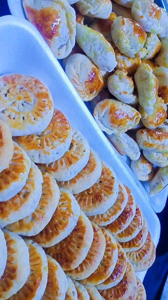 على بركة الله 
اسعار كليجة 👩‍🍳🥮🥟
كيلو مشكل بالجوز 11الف 👏🥖
كيلو الجوز 11 الف🥟
كيلو جوز الهند 9الف🥠
كيلو التمر 9الف🥨
كيلو الحلقوم 9 الف🥖
كيلو السمسم 9الف 🧇
خفيفي فارغ 9الف
خفيفي تمر 9الف
خفيفي تمر وجوز 11 الف🍪
كيلو مشكل بالجواز ب11الف
للحجز مراسلة على الخاص او واتساب
***********
لدينا خدمة توصيل داخل بغداد رصافة  🚕🚕
