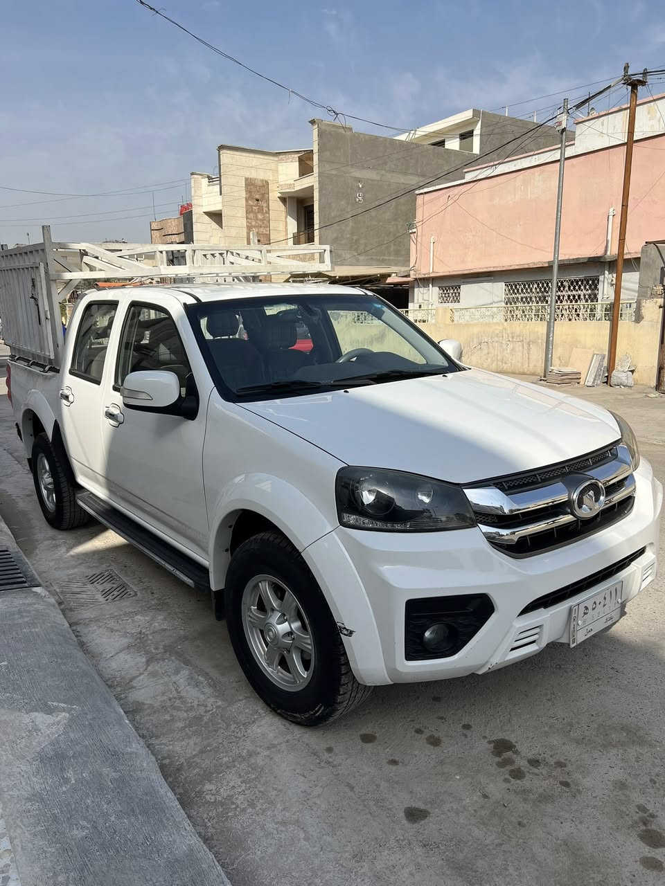 السلام عليكم Great Wall موديل 2023
سيارة جاهزه مال جناي ماشيه 24 الف كيلو
سياره كلش قويه ورزنه واقتصاديه بالوقود
بيها صبغ نص باب ونص جاملغ 
بصمه وسويج محركها 2400 
السعر 125$ 
للأستفسار ***********
متواجد واتساب واتصال
