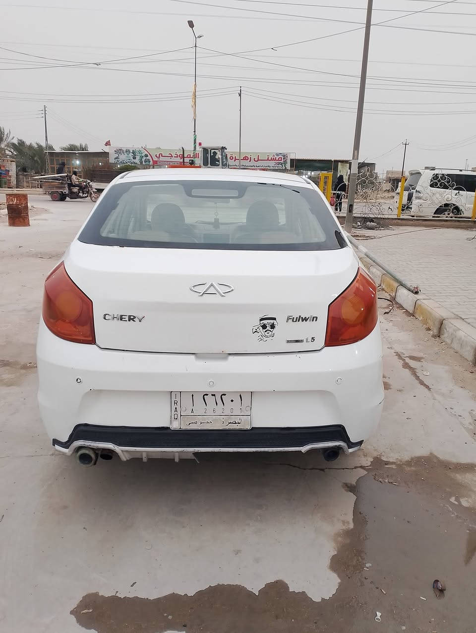 للبيع شيري فلاوين 2013  مشروع وطني سنويه لل2026 مالكها يمي بالديوانية مداور باليوم الثاني سياره نضيفه تجي تگلب وتشوف بعينك السعر 25 وبيها مجال او مراوس حسب القناعة .
***********
***********
