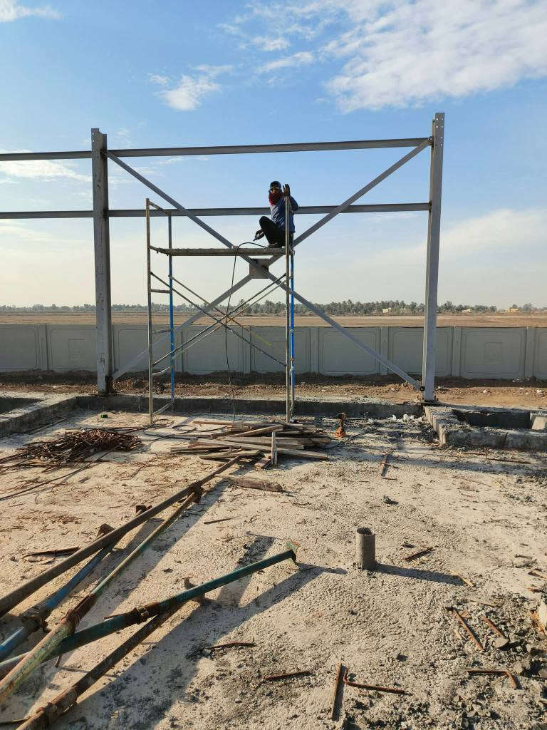 جملون 27x16 في ان شاء الله ينال اعجابكم مستعدون لكافة أعمال الحدادة جملونات سقائف كرفانات حقول الدواجن.المتر ب11الف  التواصل  ***********

ملكف بلنشر بغداد, العراق
