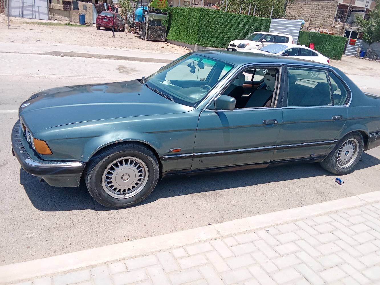 للبيع – BMW 735 موديل 1993
المحرك: جيد 6V
 الكير: جيد
 جميع الكهربائيات شغالة 100%
 داخلية نظيفة ومرتبة
 مسجل شاشة
مصبوغه عام 
 الصدر والدبلات بنسبة 70%
 شيال الكاردن موجود، يحتاج شَدّة فقط
 بيها خياسيات بسيطه
السعر 38
مكاني بغداد
***********
