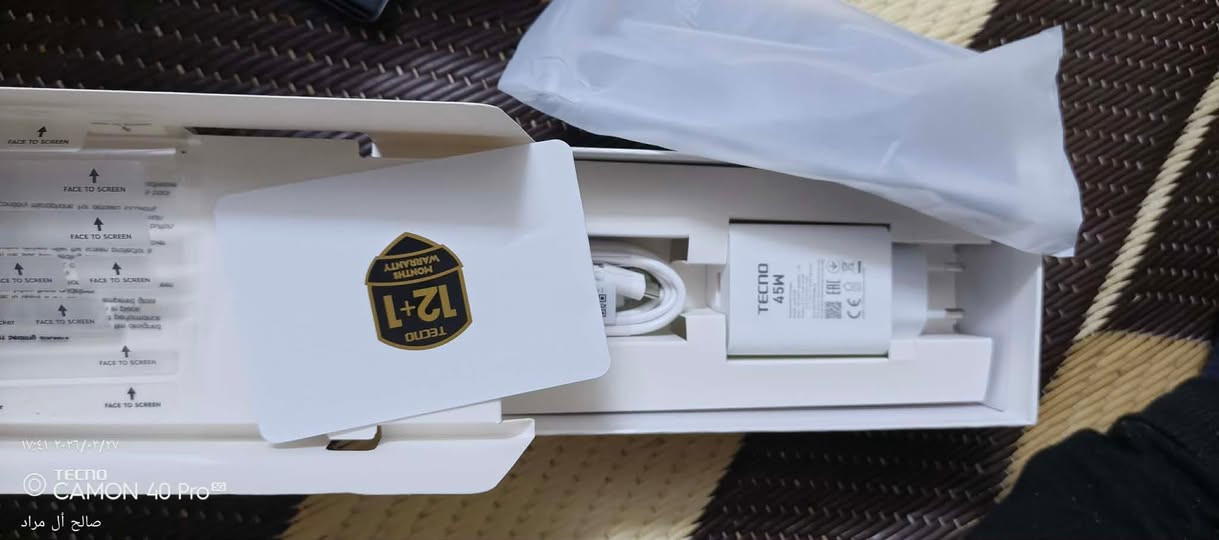 تيكنو كامون اربعين برو فايف جي

جهاز نظييف حيل بعد غراظة ممفتوحة

ذاكرة ٢٥٦

رام ١٦ 

٢٦٠ وبي مجال


**إذا كنت صاحب هذا الإعلان وتريد حذفه لأي سبب، رجاءا أرسل رسالة إلى الدعم الفني**