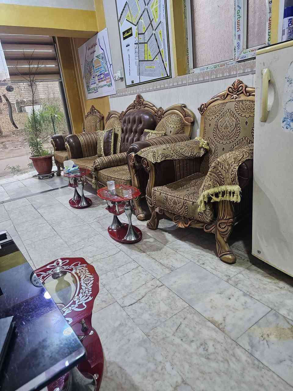 السلام عليكم. طخم قنفات مكتب للبيع.. حي الشموخ. ***********
