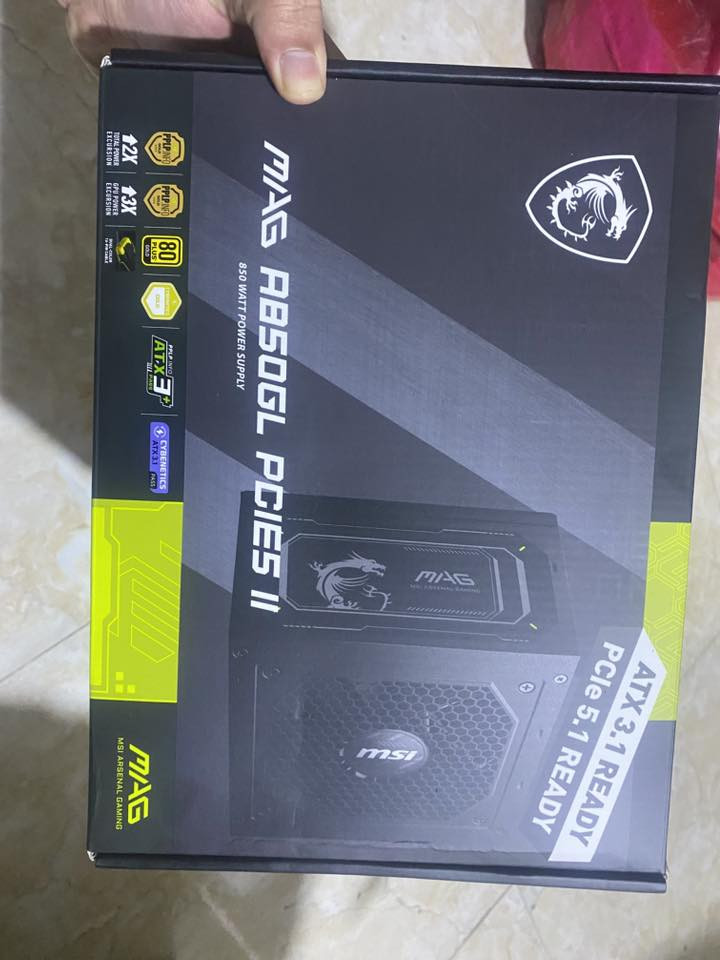 CPU - RAYZEN 7 7700
GPU -RTX 5070 TI
SSD 1T
RAM - 32GB DDR 5 - 6000MZ
PSU - MSI 850W GOLD
MT -MSI B850 GAMING PLUS WIFI
CASE - DEMON 
COOLER  - 360 LOQUED 

مع شاشه

ASUS TUF 210HZ. 27INCH 2K

مع UPS 1KV ONLINE 

كل الكراتين موجوده الشاشه و الPC ضمانها موجود لحد شهر ال10 

سعرها 3،700،000 و بيها مجال شوي


**إذا كنت صاحب هذا الإعلان وتريد حذفه لأي سبب، رجاءا أرسل رسالة إلى الدعم الفني**