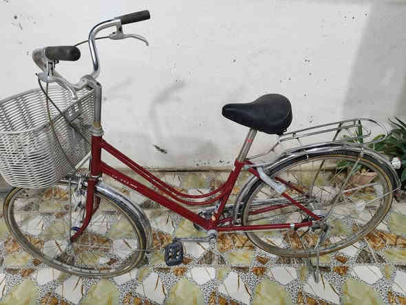 السلام عليكم
بايسكل ياباني حجم 27
نضافة 95% مستعمل قليل 

السعر : 100 وبي مجال 
المكان: الرمادي التاميم 
الرقم للاستفسار :  ***********
