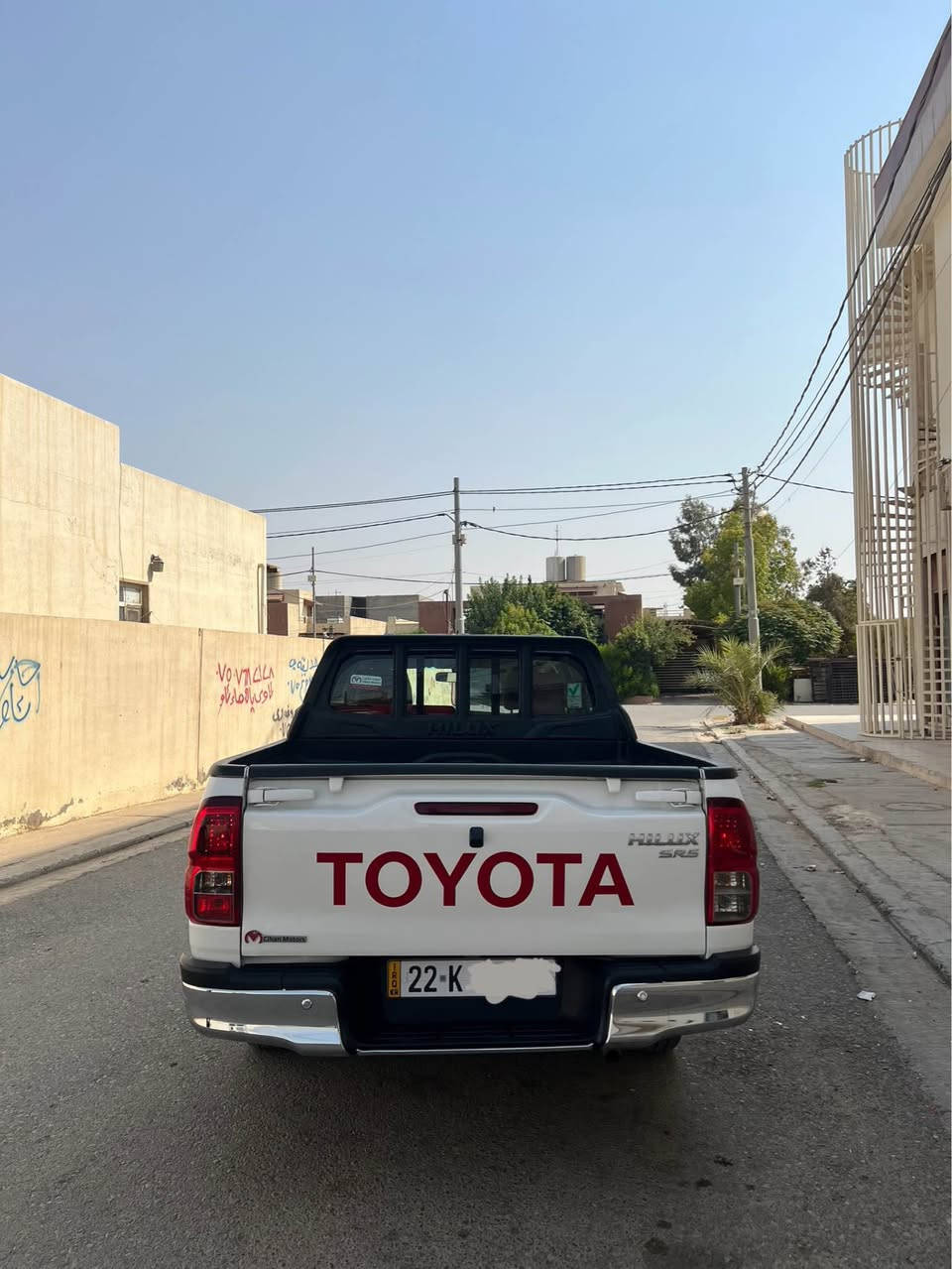 *********** توێتا هایلۆکس نزم
2021
شریکە جیهان
بستەک بۆیاغ و کەمەک ساردی هەیە
سەیارەکە خاوێنە
بەسمە و دوو دەرگای پێشەوە بەسمە
هەردوو بەسمەکەی لەگەڵە 
گێر تۆماتیک
لایت ئۆتۆ 
کوشینەکانی پێشەوە تبرید 
تەبرید لەمس و تەبرید مەرکەزی 
تحدید سورعە
سوکان ڤۆلیۆم
بلاجکتۆر
گێر و مەکینە و تەبرید بەشەرت
تاخم گەعی و شتەکانی شەریکەی هەموو وەک خۆی مایتەوە
سەنەوی هەتا 2030 نوێیە رەقەم هەولێرە
سەیارەکە لە هەولێرە
نرخی 265$ وەرەقە کەمەک مەجال *********** أربيل, العراق
