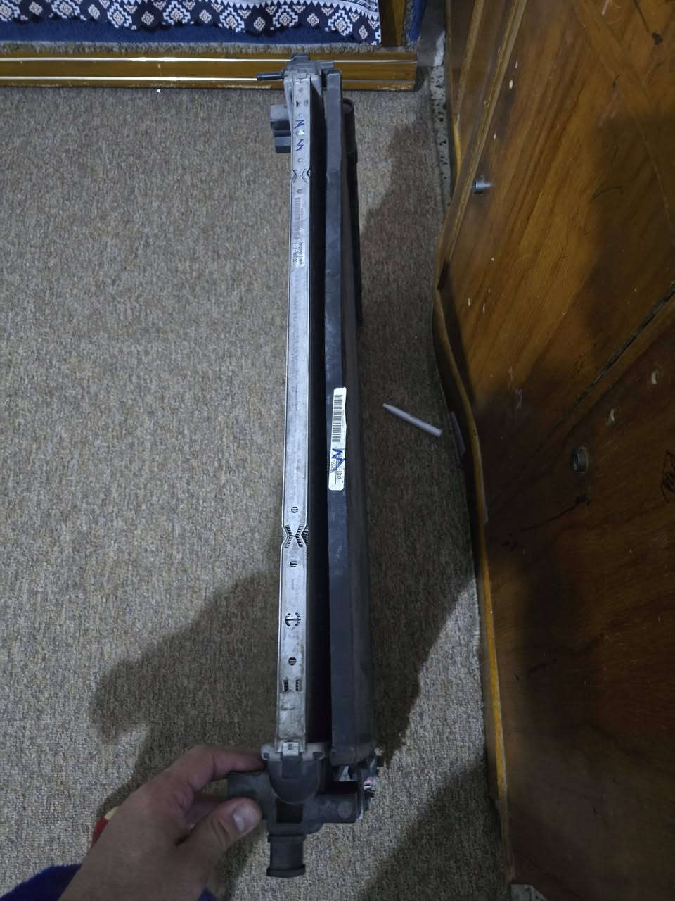 السلام عليكم ، من رخصة الادمن 
طبكة راديترات باسفكا ٢٠٢٤ عدد ٢ البانزين والتبريد تفصيخ بلادي مال كصة ٢٠٢٤ مكفولات من اي خلل او اي تصليح اشتريتهن فتحتهن من كصة اخذتهن ب٤ اوراق لسيارتي بس انباعت بعمان ومااحتاجيتهن 
السعر رايدهن ب ٣ اوراق 
مكاني اعظمية
هاتف ***********
