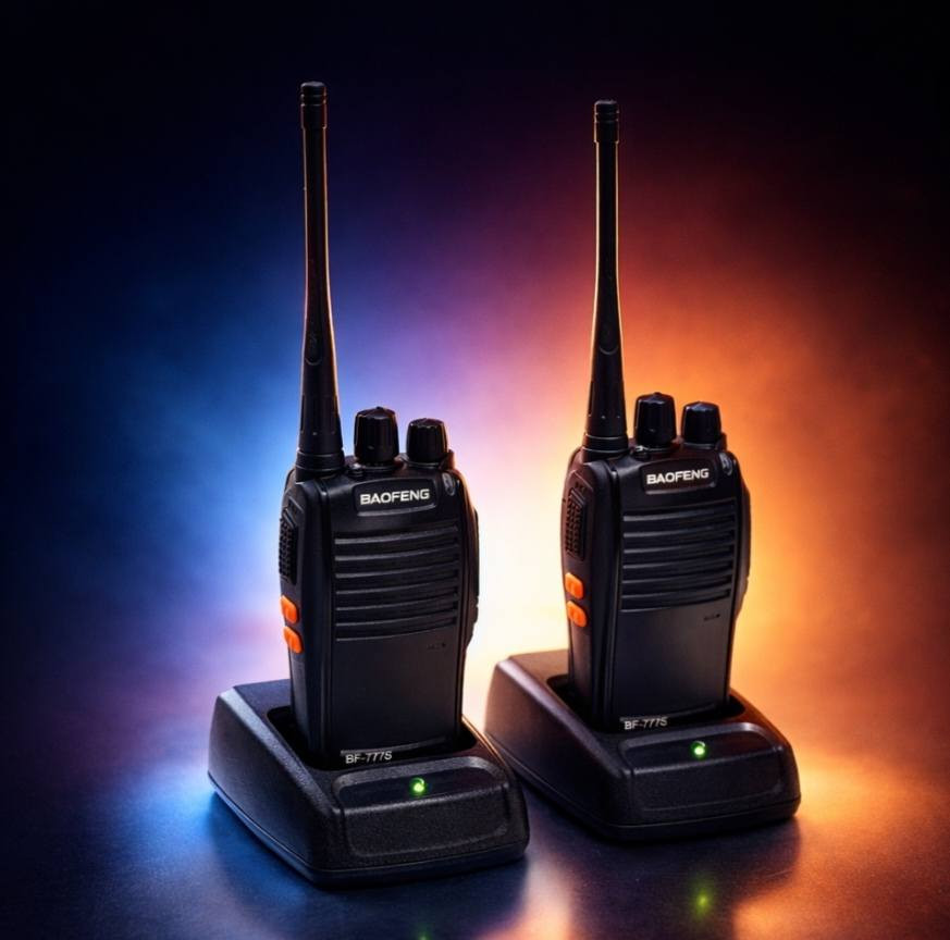 📡 Baofeng BF-777S  
جهاز اتصال لاسلكي محمول عملي للتواصل السريع والواضح في العمل أو الرحلات 📶
🔊 صوت نقي بتقنية DSP
📻 16 قناة اتصال
🎙️ خاصية VOX للتحدث بدون زر
🔋 بطارية Li-ion تدوم طويلًا

خفيف، سهل الاستخدام
يوجد توصيل جميع محافظات العراق 
السعر 30 الف فقط


**إذا كنت صاحب هذا الإعلان وتريد حذفه لأي سبب، رجاءا أرسل رسالة إلى الدعم الفني**