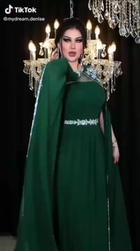 فستان • زيتوني • مقاس ٤٨