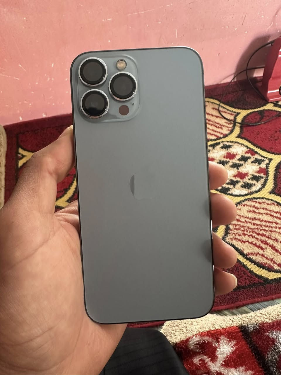 السلام عليكم ايفون 13 برو ماكس ذاكره 256 بطاريه 96 الجهاز مبدل شاشه فقط اصليه فيس ايدي شغال السعر 550 وبي مجال للطيبين ‭0783 486 4528‬
