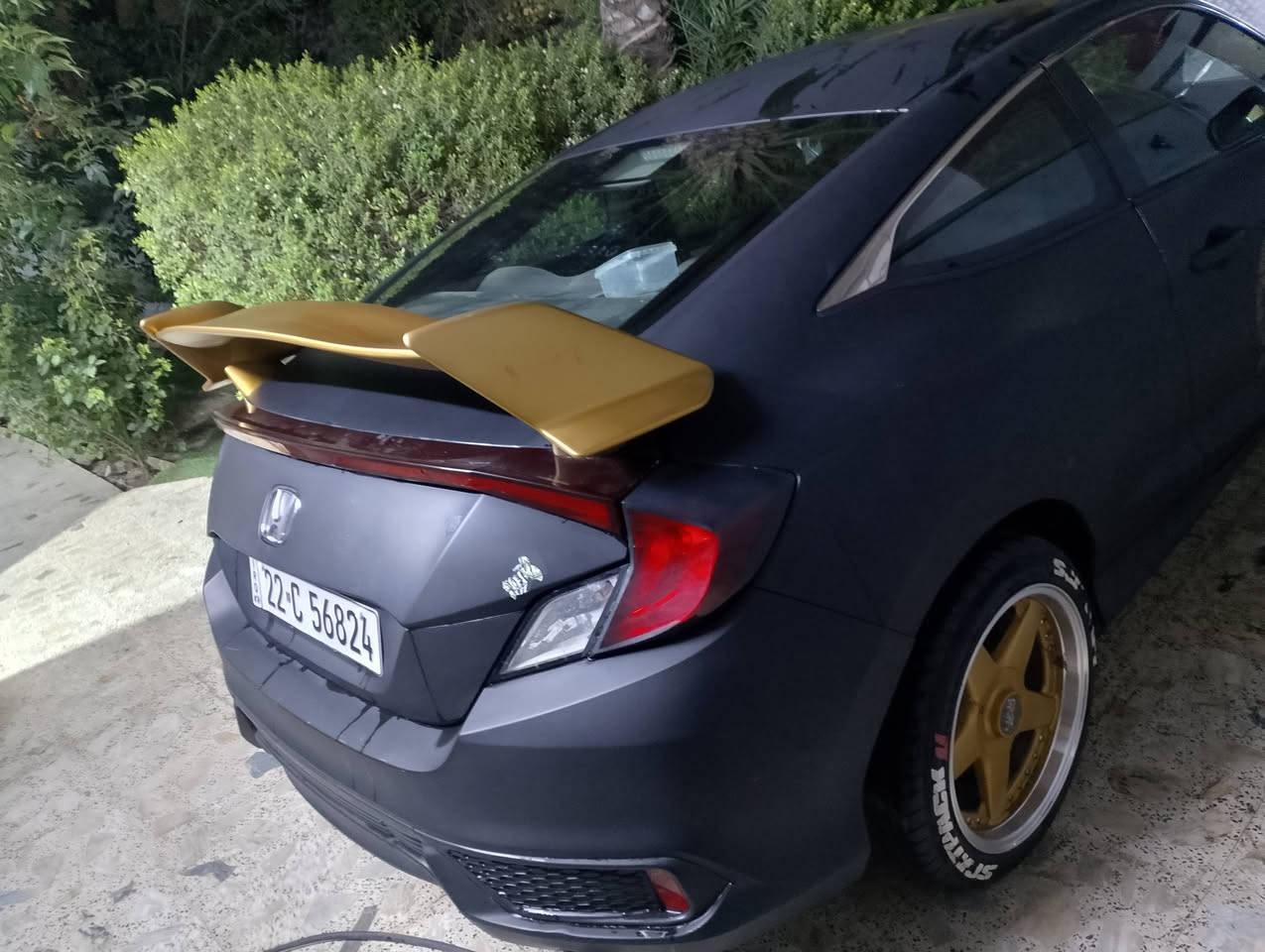 سلام عليكم هوندا سيفك موديل 17 تك باب رياضي ويل كب رياضي اصلي  كير ومحرك وصدر تبريد وتدفئه شرط ضربته جاملغ وباب فقط صبغ مات للجماليه رقم شمالي منظومة بانزين جديده نظام اقتصاد كامره خلفيه داخل اسود وبيجي سعر 90 وبيه مجال مكاني بغداد الحبيبية او مراوس حسب القناعه


**إذا كنت صاحب هذا الإعلان وتريد حذفه لأي سبب، رجاءا أرسل رسالة إلى الدعم الفني**