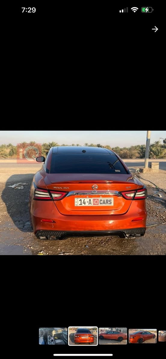 Nissan maxima 2020

نيسان مكيسما 2020

المحرك 6v (3500)
كفالة الكير و المحرك

مواصفات SR فول 
اللون المميز
فتحة سلايد
مقاعد جلد كهربائي تدفئة و تبريد
4 كامرات 360
رادار 
مثبت سرعه 
نظام النقطة العمياء
تشغيل عن بعد

السيارة وارد امريكي
حادث بجم بدون ضرر للشواصي
و الباب الخلفي بيه حادث و ضال على وضعه بدون تصليح
و بيها كلير من امريكا

رقم بصرة سنويه لل2027
السعر 140 ( 14000$) 

للتواصل / ***********

ملاحظه/ مكلف بالنشر للتواصل مع الرقم اعلاه
