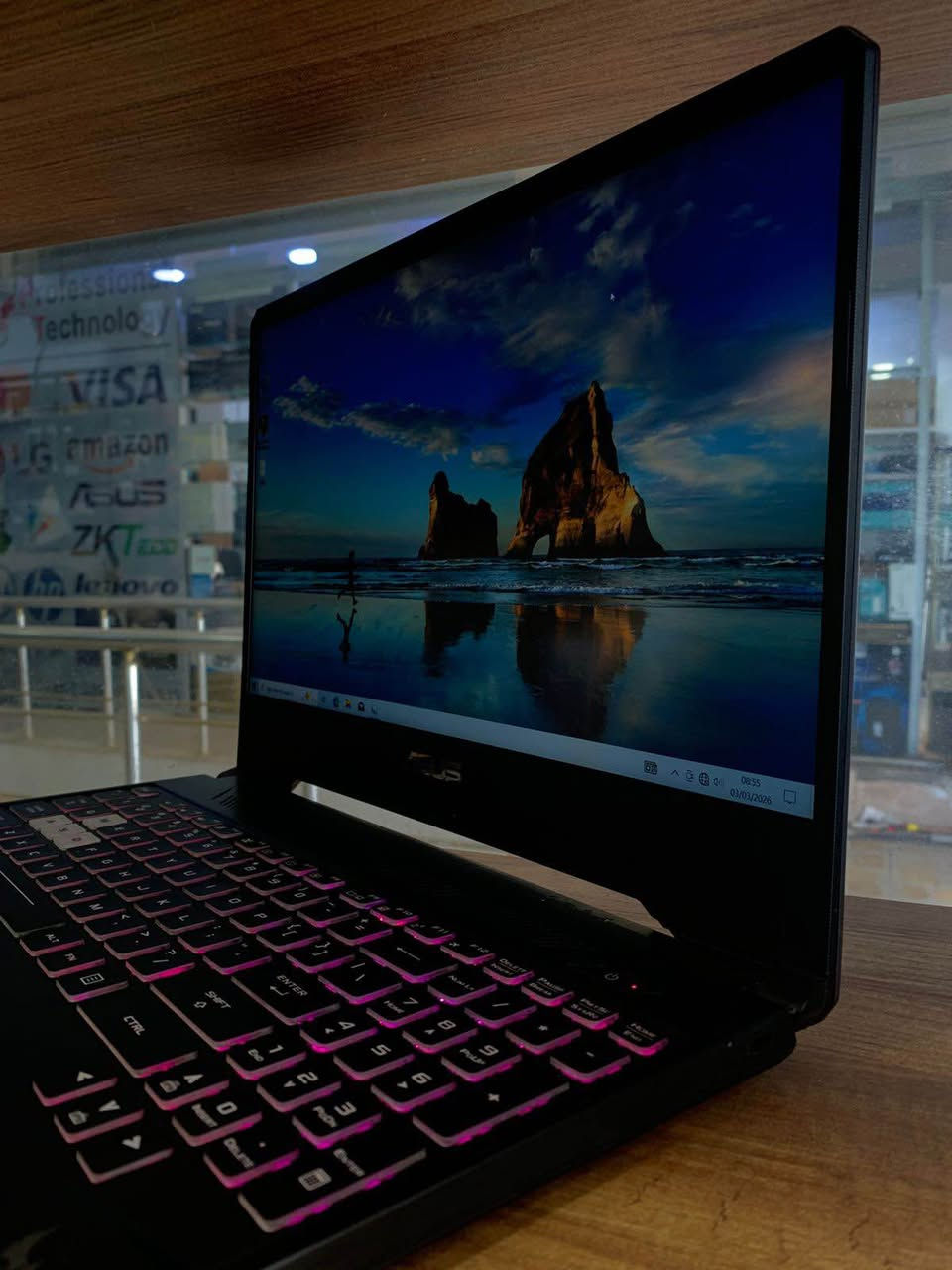 🔥 عرض للبيع – لابتوب ألعاب قوي 🔥  

💻 Model: ASUS TUF Gaming  
⚡ المعالج (CPU): Ryzen 7 3750H  
🧠 الرام (RAM): 16GB DDR4  
💾 الخزن (Storage): 512GB SSD Samsung  
🎮 كرت الشاشة (GPU): RTX 1650  

✅ مناسب للألعاب، التصميم، والمونتاج  
✅ أداء سريع بفضل الـ SSD  
✅ رام 16GB لتشغيل البرامج الثقيلة بسلاسة  

💰 السعر: 547$ فقط  

🚚 متوفر توصيل لجميع المناطق  
📩 للحجز أو الاستفسار راسلنا خاص (Inbox)  

⚠️ الكمية محدودة أربيل, العراق


**إذا كنت صاحب هذا الإعلان وتريد حذفه لأي سبب، رجاءا أرسل رسالة إلى الدعم الفني**