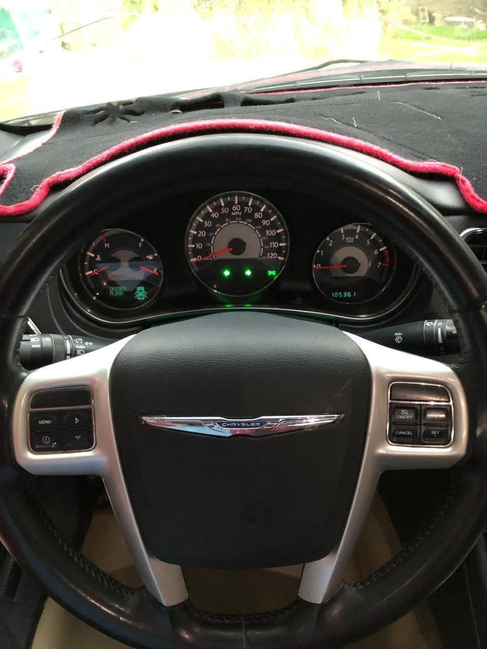 إعادة النشر بسبب الوعود الكاذبة
السلام عليكم 

سيارة كرايسلر C200 موديل 2013 
4سلندر 2400 
سيارة جاهزة ما بيها اي نقص 
بيها جنطة صبغ اثر جراد وجاملغ امامي مبدل بدون دواخل 

مكينة وكير حسب الفحص ضمان حدادية جديد تبريد شغال كهربائيات جاهزة 

بيها تكحيلات بسيطة 
ماشية ١١٠ ميل حقيقي 
سنوية ل2027 
هزة جديدة 
مكانها بالشطرة 
السعر 73وبيها مجال بسيط 

***********
