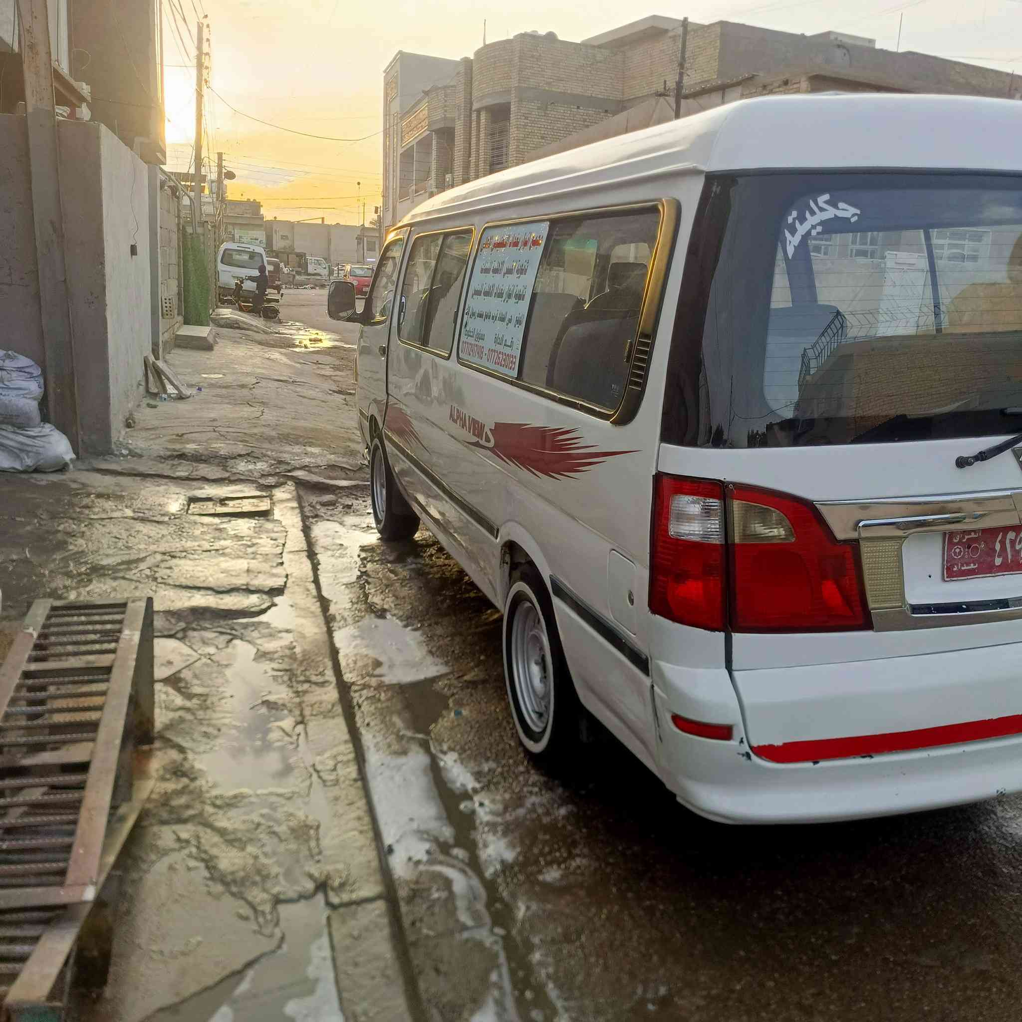 السلام عليكم فتون 10 للبيع كير محرك اكسل خير من الله دوشمه عامه تخم تاير تخم ويل تأخذ رقم نكليزي رقم بغداد سياره خير من الله صبغ جماليه مكان بغداد حي الجهاد ***********السعر 55 وبيه مجال
