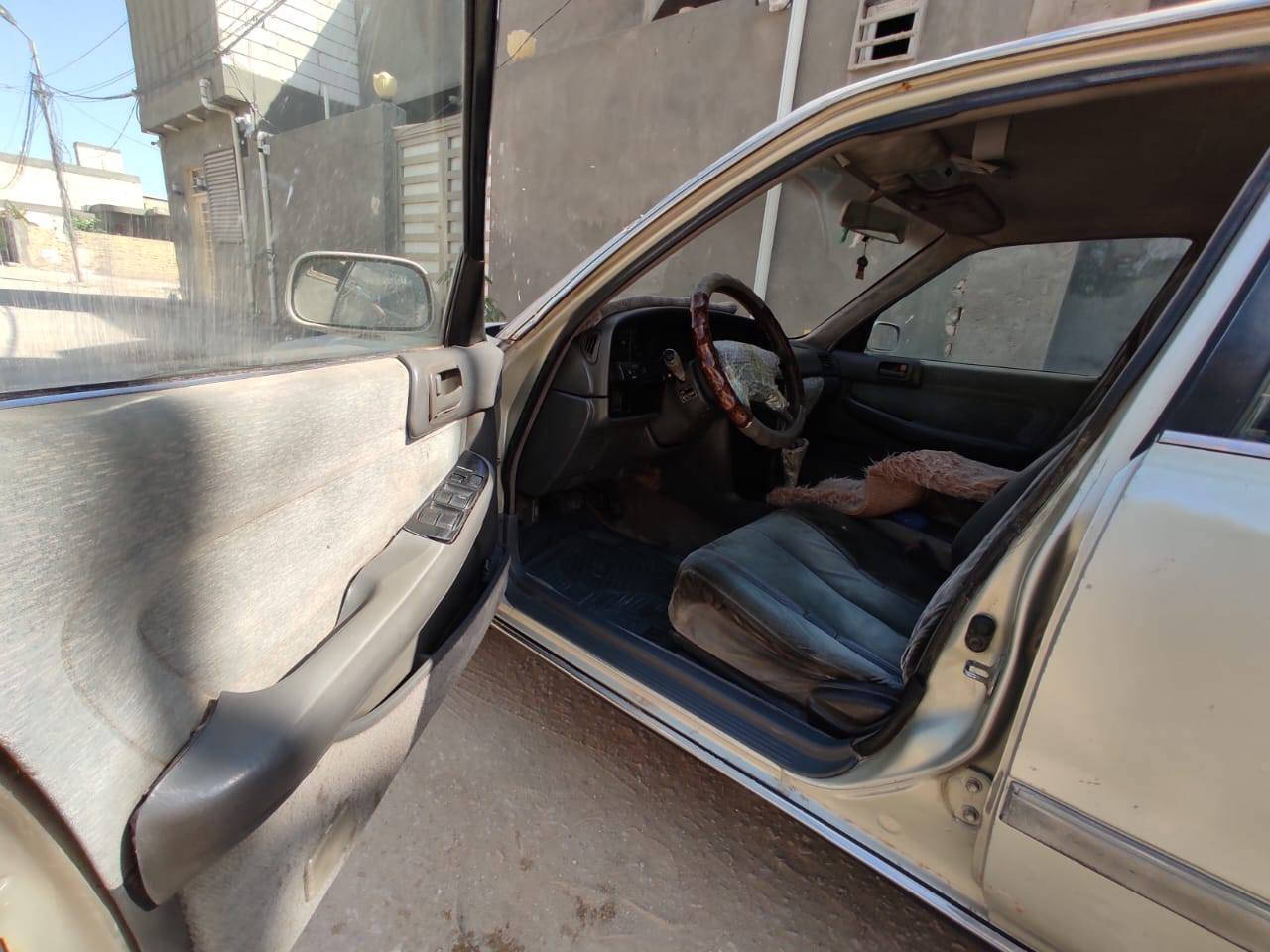 سلام عليكم مارك كربلائي 1994رقم انكليزي بسمي نجف جارده مكفوله من الظربه وصبغ بس جارده كهربائية كله على البلاد تبريد ثلج تخم تاير جديد حداديه المام جديده الوره بس دبلات تريد السعر 58وبيه مجال حك الجيه *********** سيد علي
