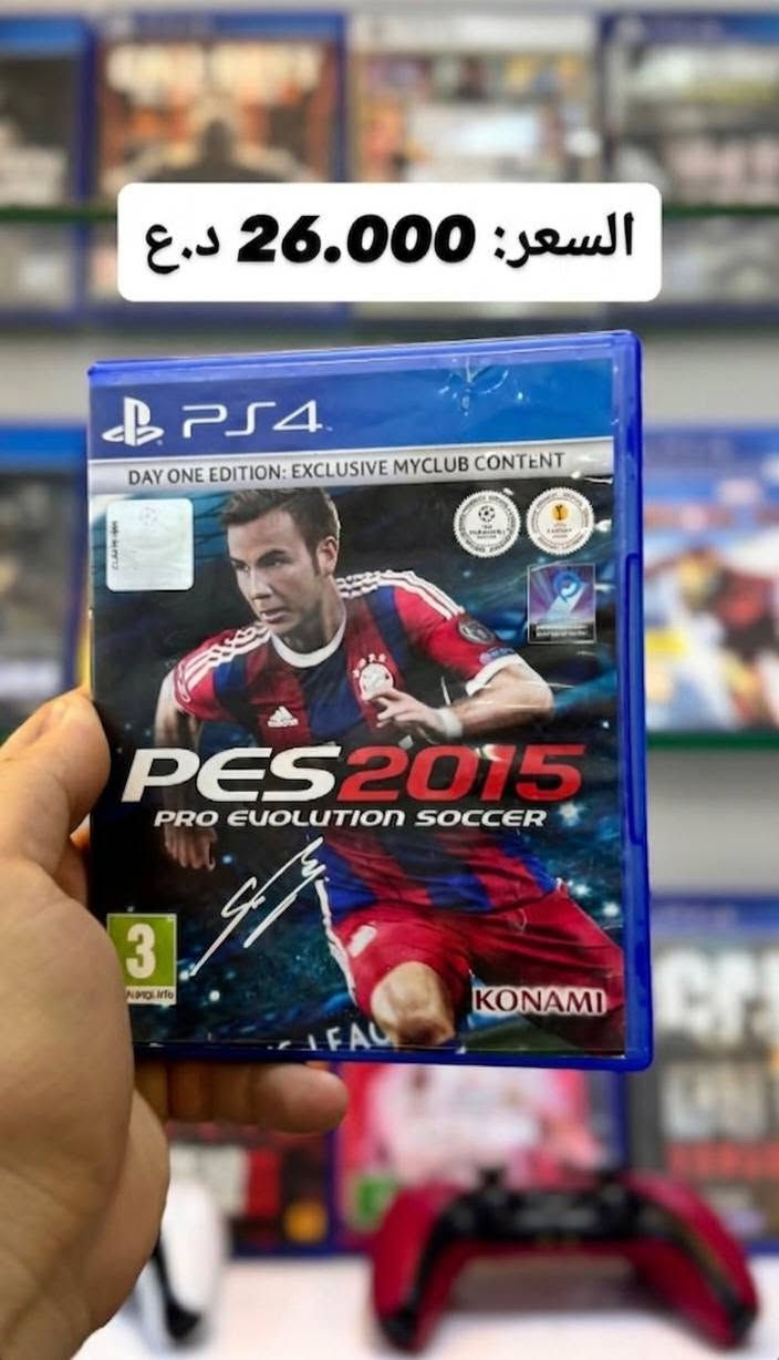 🎮 متوفر لدينا أقراص ألعاب مستخدمة 🎮
PS4.PS5

✅ نظافة ممتازة
✅ ضمان التشغيل 100%
✅ فحص القرص قبل الاستلام
✅ في حال وجود أي خلل يتم الاستبدال حسب الضمان دون دفع اي مبلغ 

أسعار مناسبة ومجموعة متنوعة من الألعاب متوفرة باستمرار.

📍 
الحجز و الاستفسار 
واتس اب:***********
انستا:dvd_wwr 
او المراسله خاص

