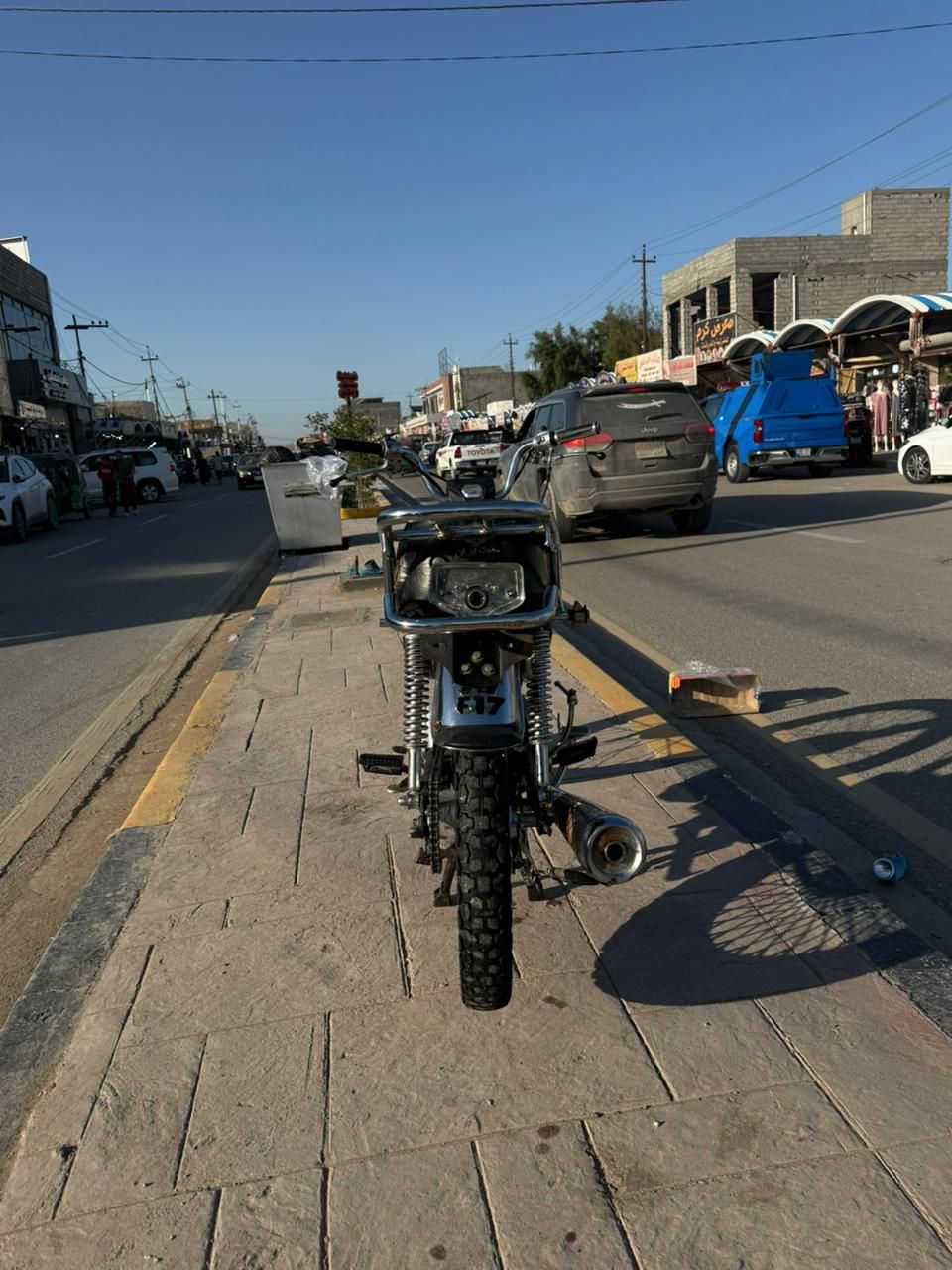 دراجه نامه شلامجه موديل 2015 مكينه ما مفتوحه اوراق مابيهة دراجه نشطه ومرتبه مكاني ديالى بعقوبة للأستفسار واتساب***********
